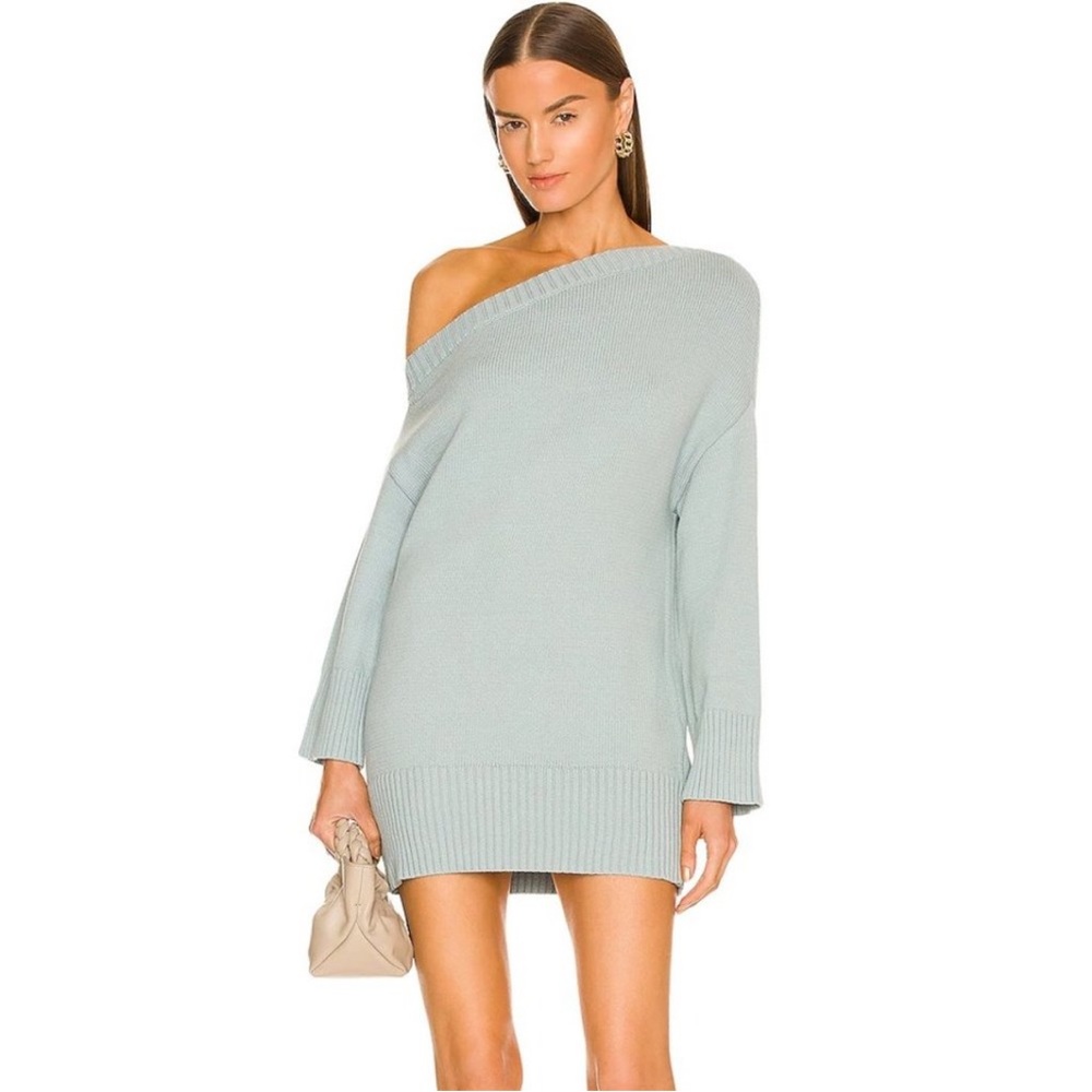 Song of Style Ailey Off the Shoulder Knit Dress, size Medium NWT